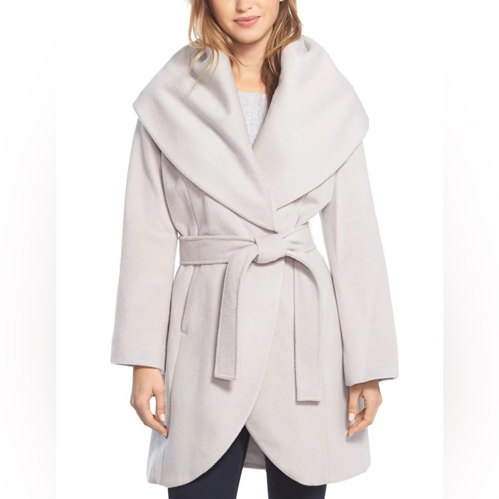 NWOT - Tahari Marla Wool Coat